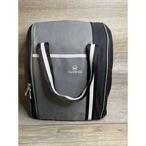 Vankyo Projector Carrying Case Bag Gray Black Good Padded Canvas Utility Case